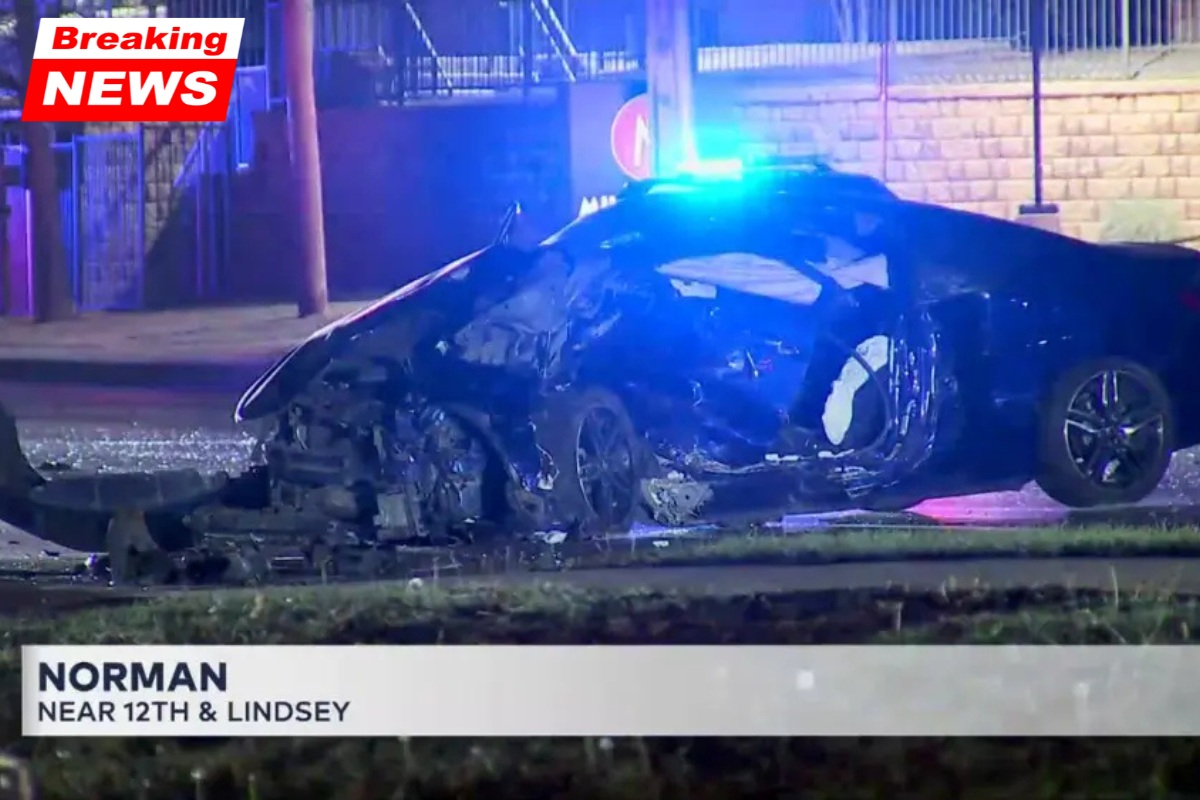 After a serious collision, a Norman police officer was released from the hospital