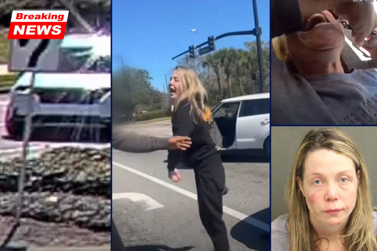 "Honk at me again": Road rage defendant allegedly attacks pregnant woman, beats 68-year-old who tried to help, and then bites cop