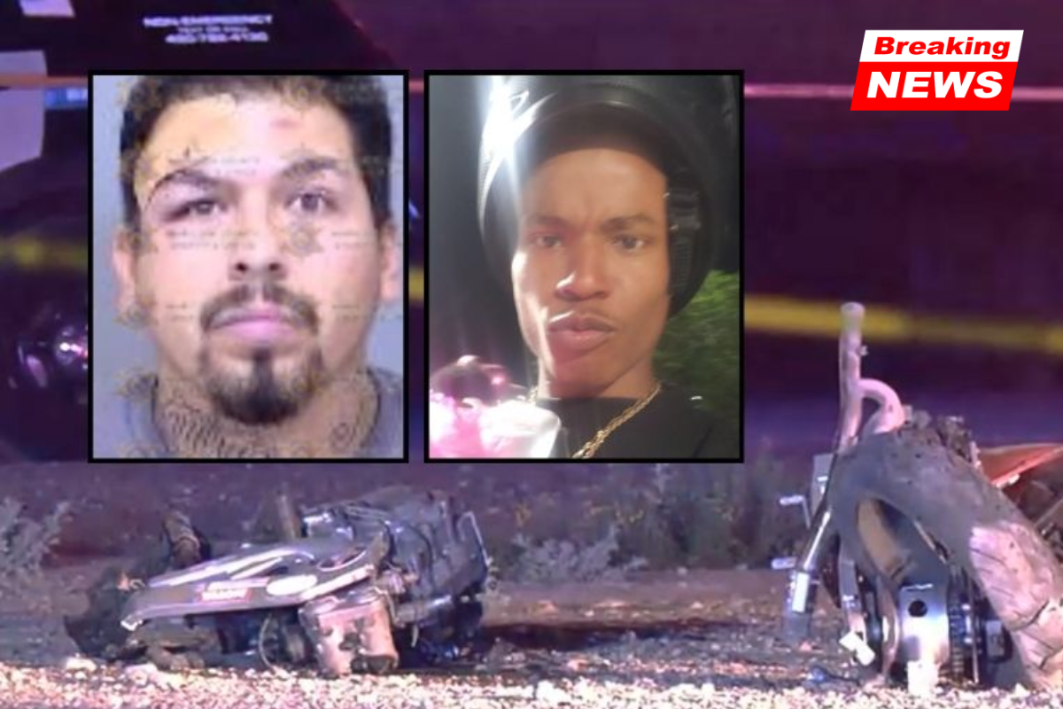Man alleges expectant father 'taunted him' at Walmart by revving his motorcycle engine, so he crashed into the dad-to-be with his Chevy Tahoe and killed him