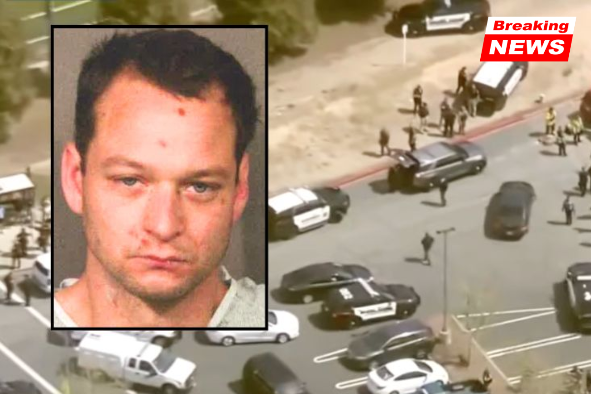 'So near that she could smell gunpowder': Wife witnessed husband being shot dead in park by man who had them both prisoner during 'Wild West' standoff