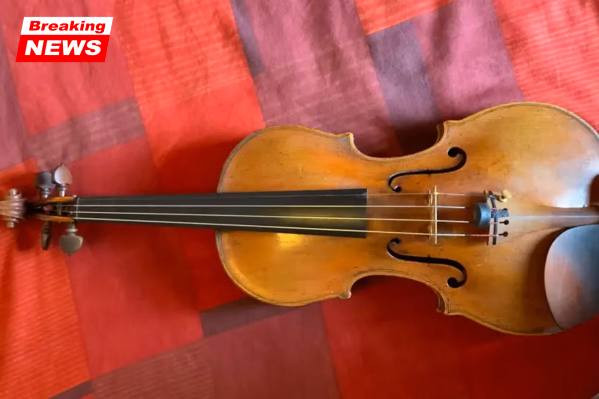 A man has been charged with stealing a 'very precious' 286-year-old violin worth more than $200,000 from a tavern