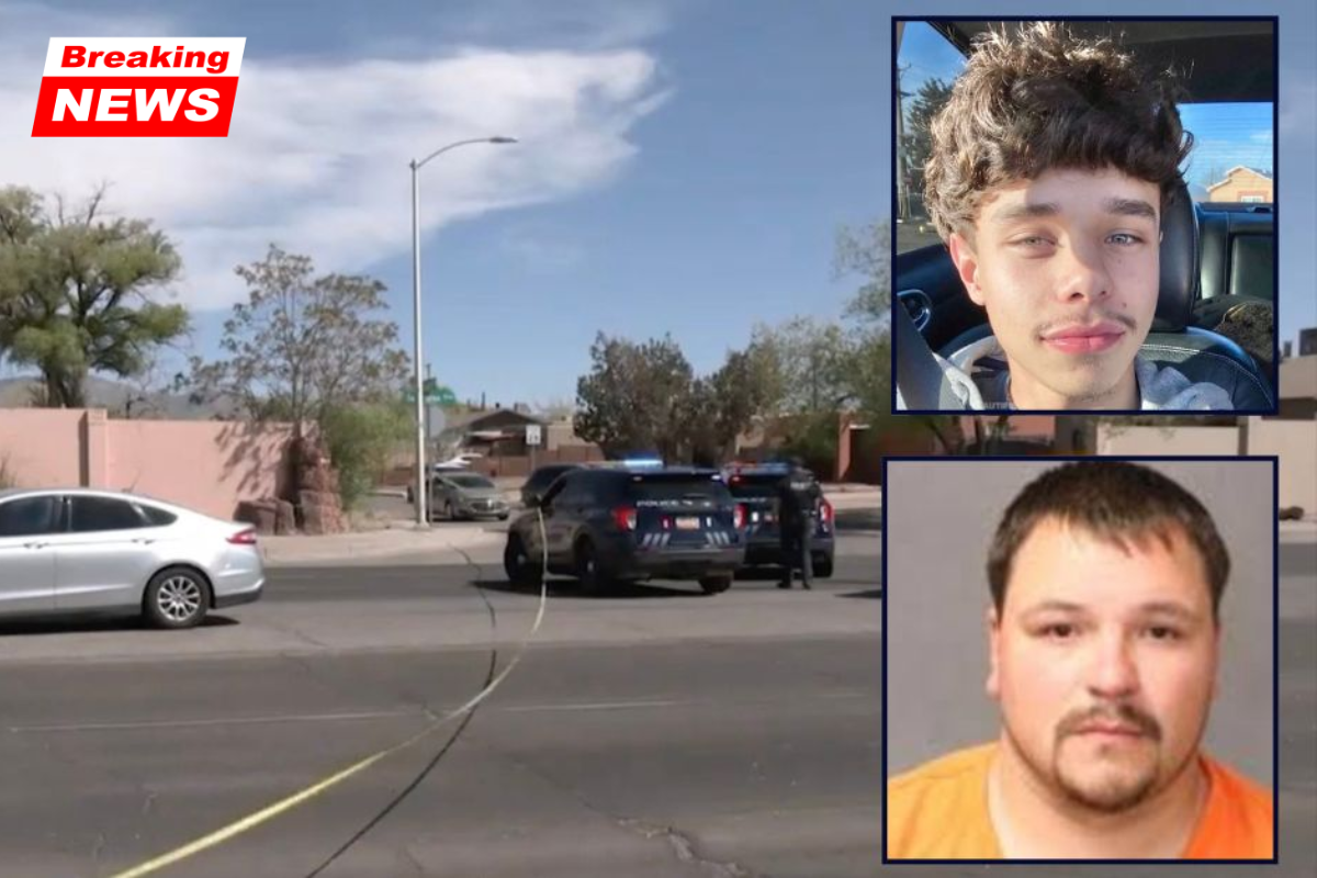 A teen on his way to pick up his mother was slain in a road rage shooting after a Mustang driver repeatedly 'brake checked' him before opening fire