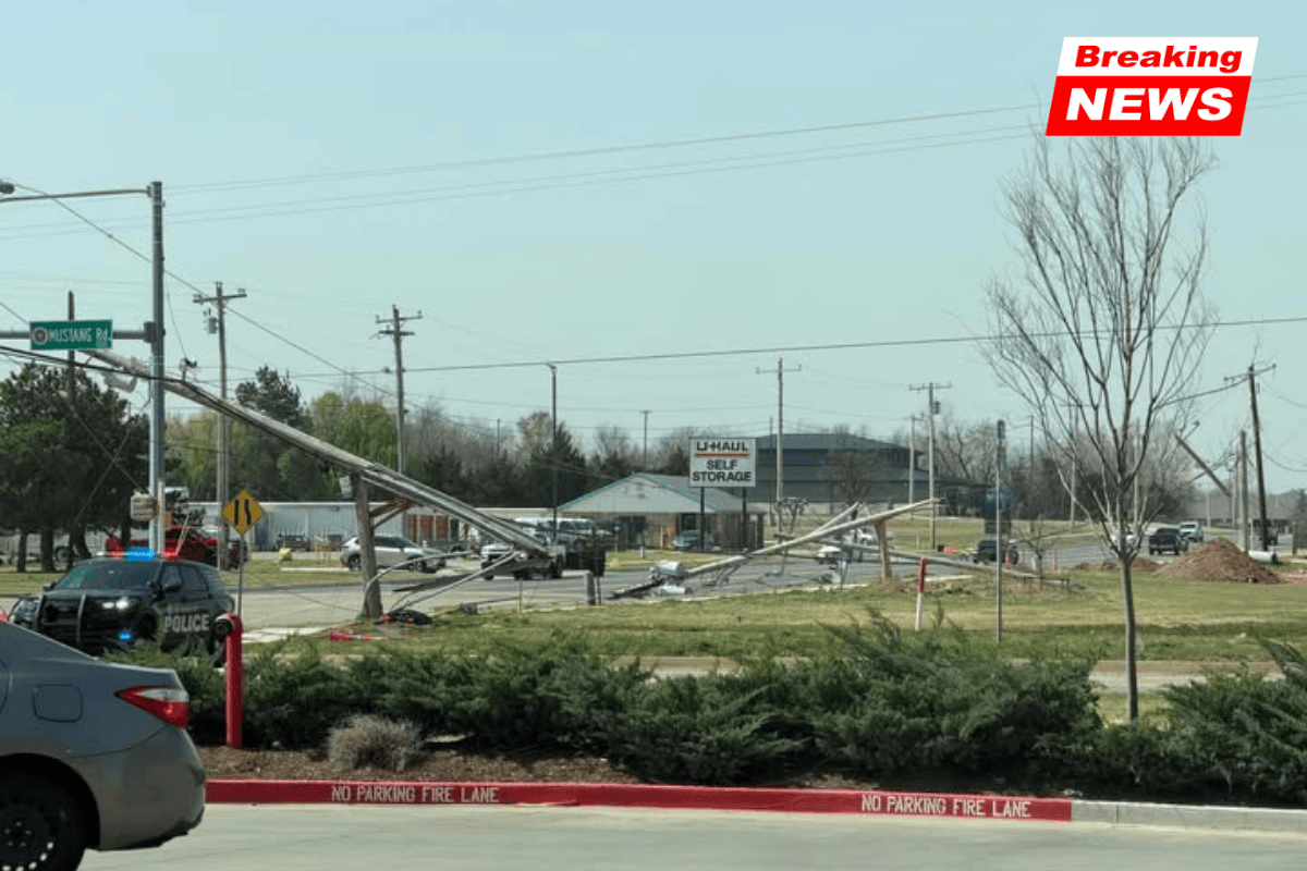 Hazardous 60 mph winds struck Oklahoma, leaving thousands without power and fueling wildfires