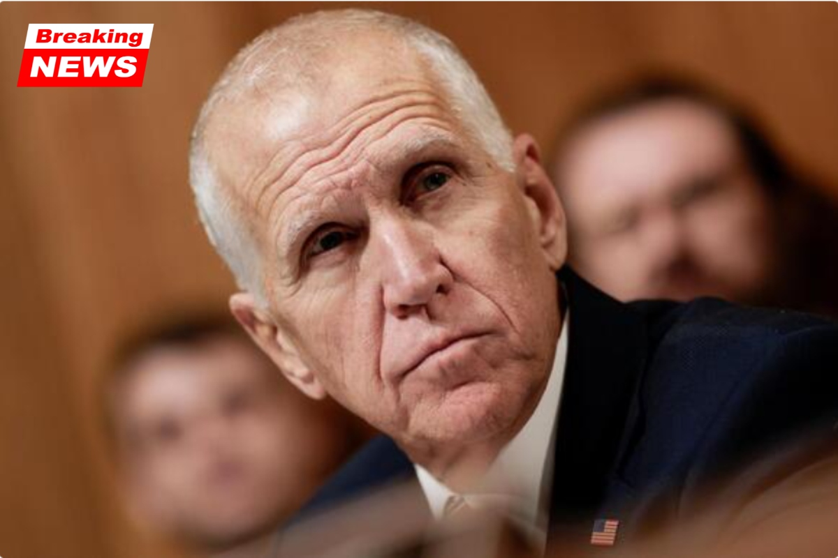 "I'm tired of stupid": Thom Tillis takes a fiery final stand in Congress, criticizing Noem and splitting from Trump