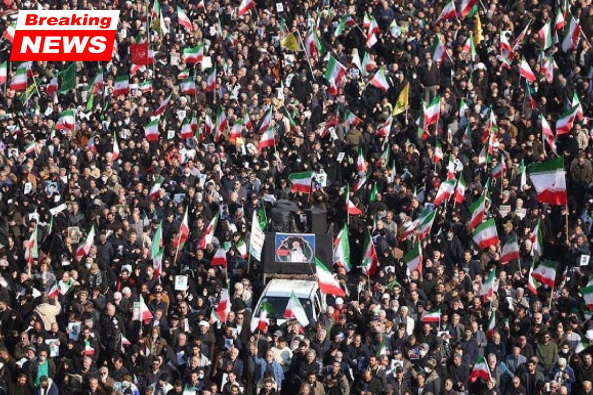 Iran marks its revolution with chants of "Death to America"