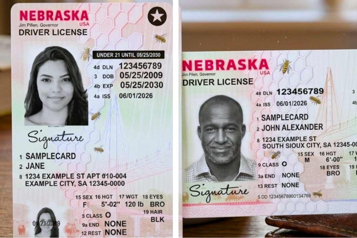 Nebraska’s New Driver’s License, State ID Look Nothing Like the One in Your Wallet