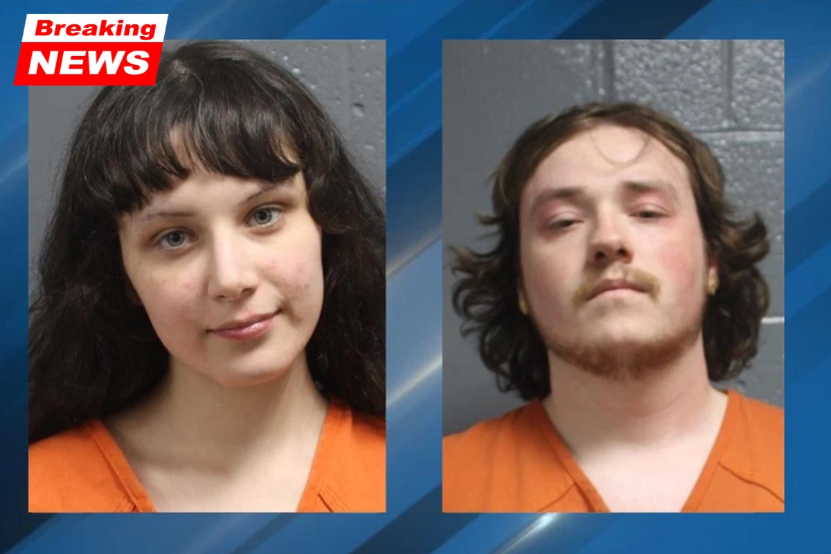 Parents are arrested after toddlers in diapers were discovered wandering on a freezing Oklahoma City street