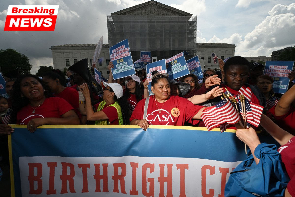 The Supreme Court's battle over birthright citizenship could cause "chaos" in determining a newborn's status
