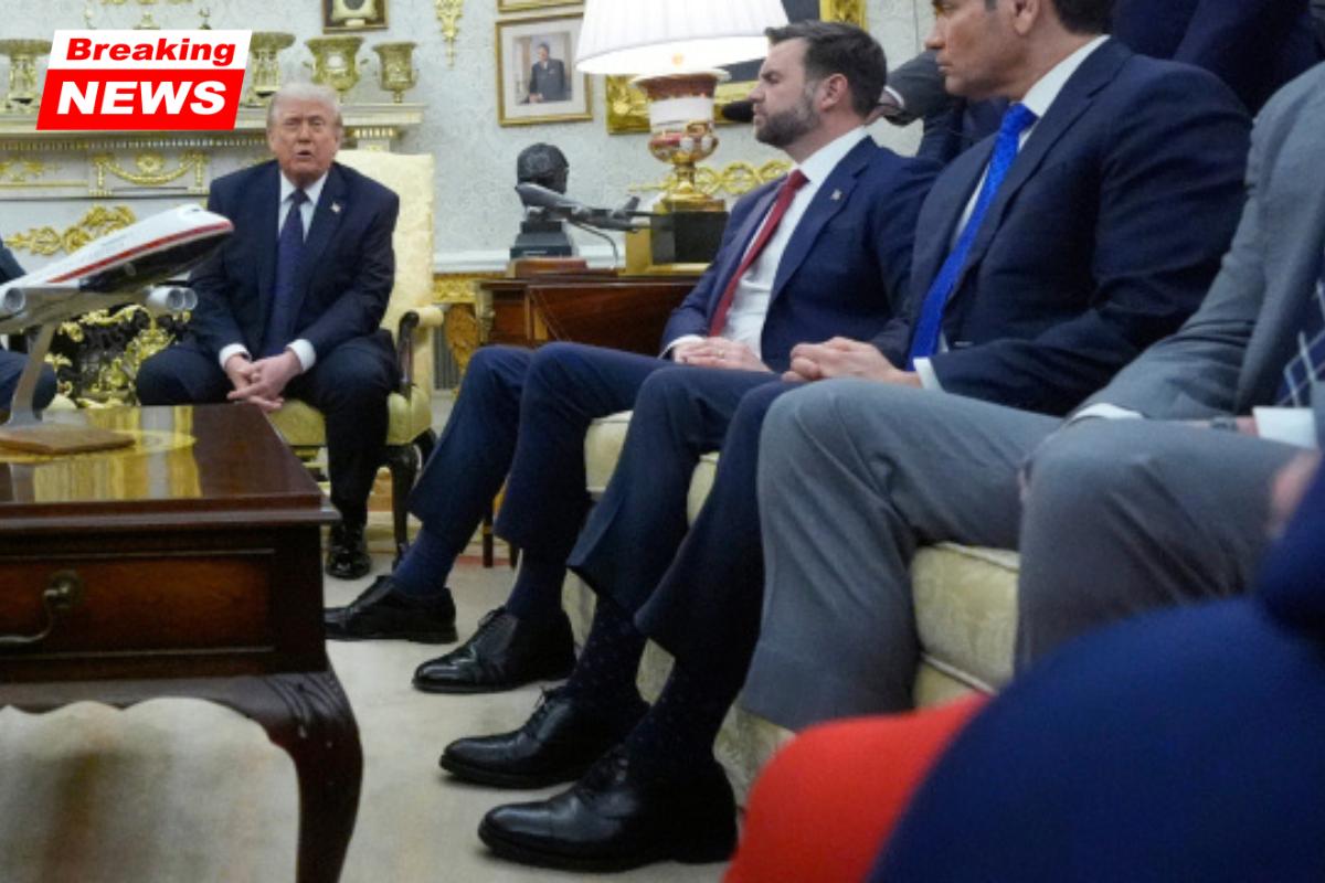 Trump confirms giving officials dress shoes: 'I do not want my Cabinet members to wear sneakers'