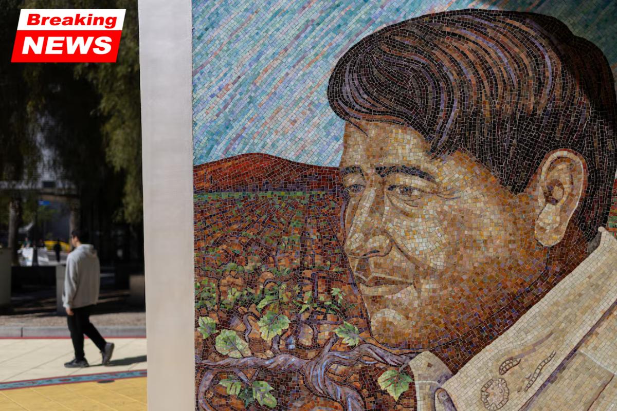 US civil rights activist Cesar Chavez is accused of sexual assault by Dolores Huerta