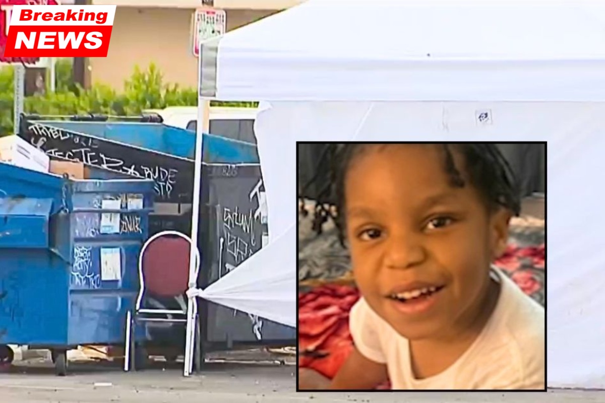 A five-year- was discovered in a dumpster wrapped in a 'fleece throw blanket' after being beaten to death by his mother's boyfriend. Officials