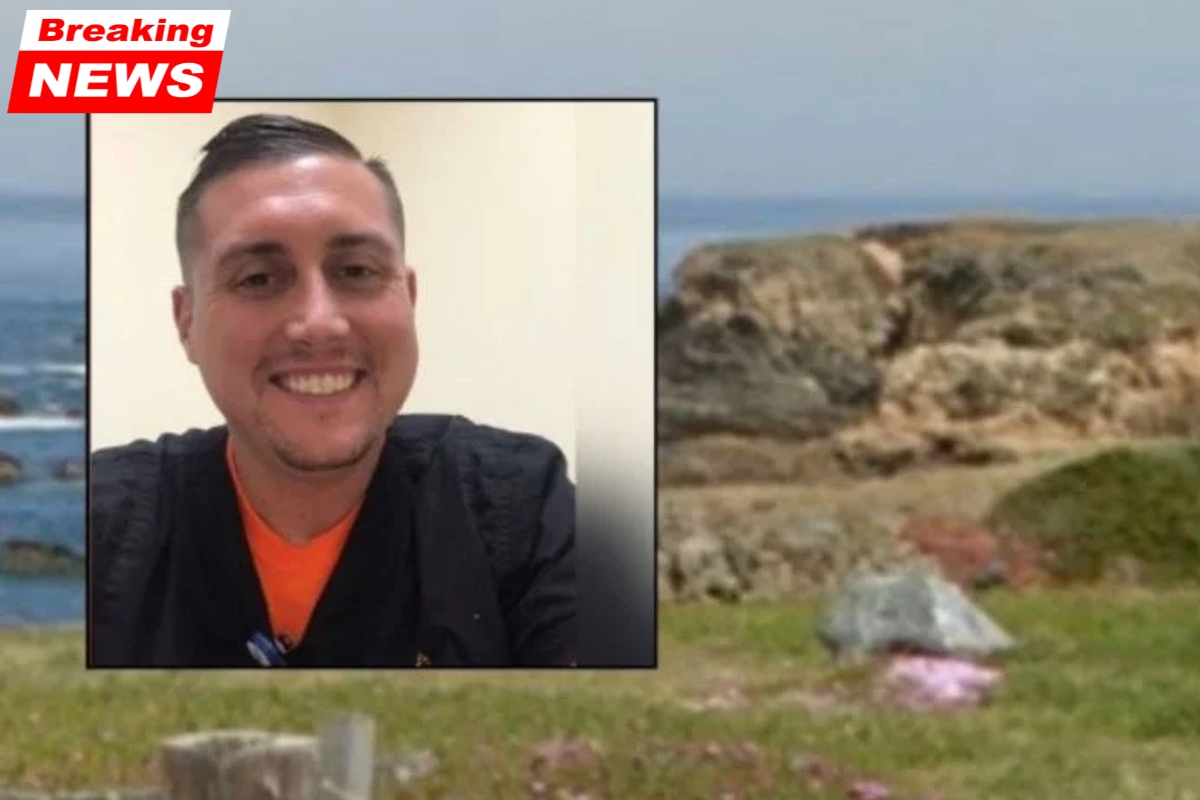 A man and his 13-year-old son found the body of an Oklahoma man who had fallen 70 feet to his death on the California coast while strolling along the rocky shore