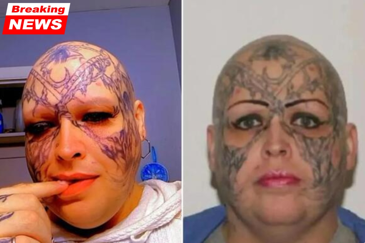 After being quietly released 30 years early, a transgender murderer who killed a baby stepdaughter by strangulation is seen wandering the streets
