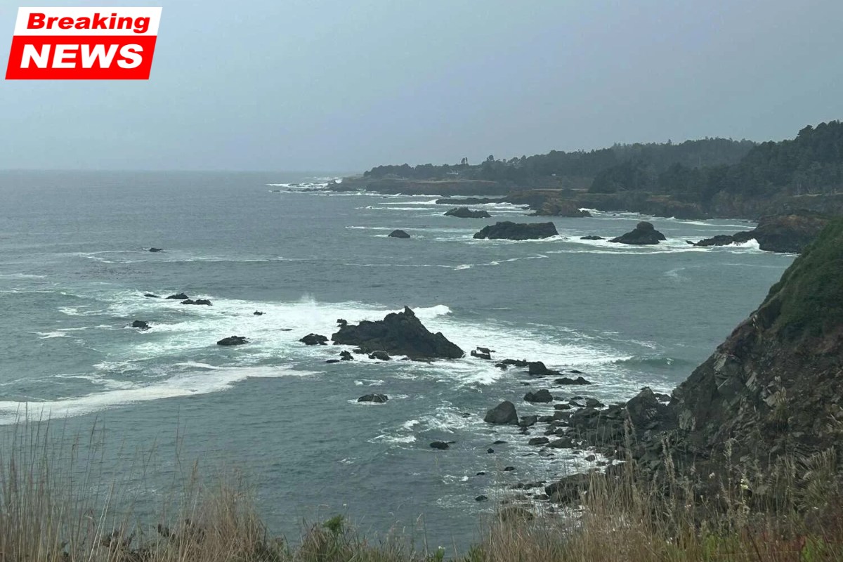 After falling 70 feet from a coastal cliff in Northern California, a man was discovered dead