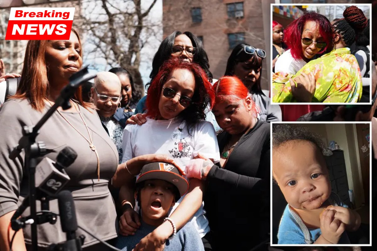 At a vigil, the father of a 7-month-old who was killed by thugs in New York City makes an emotional revelation