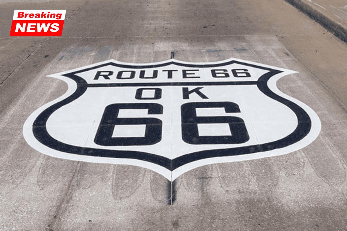 50 locations in Oklahoma now have custom Route 66 badges