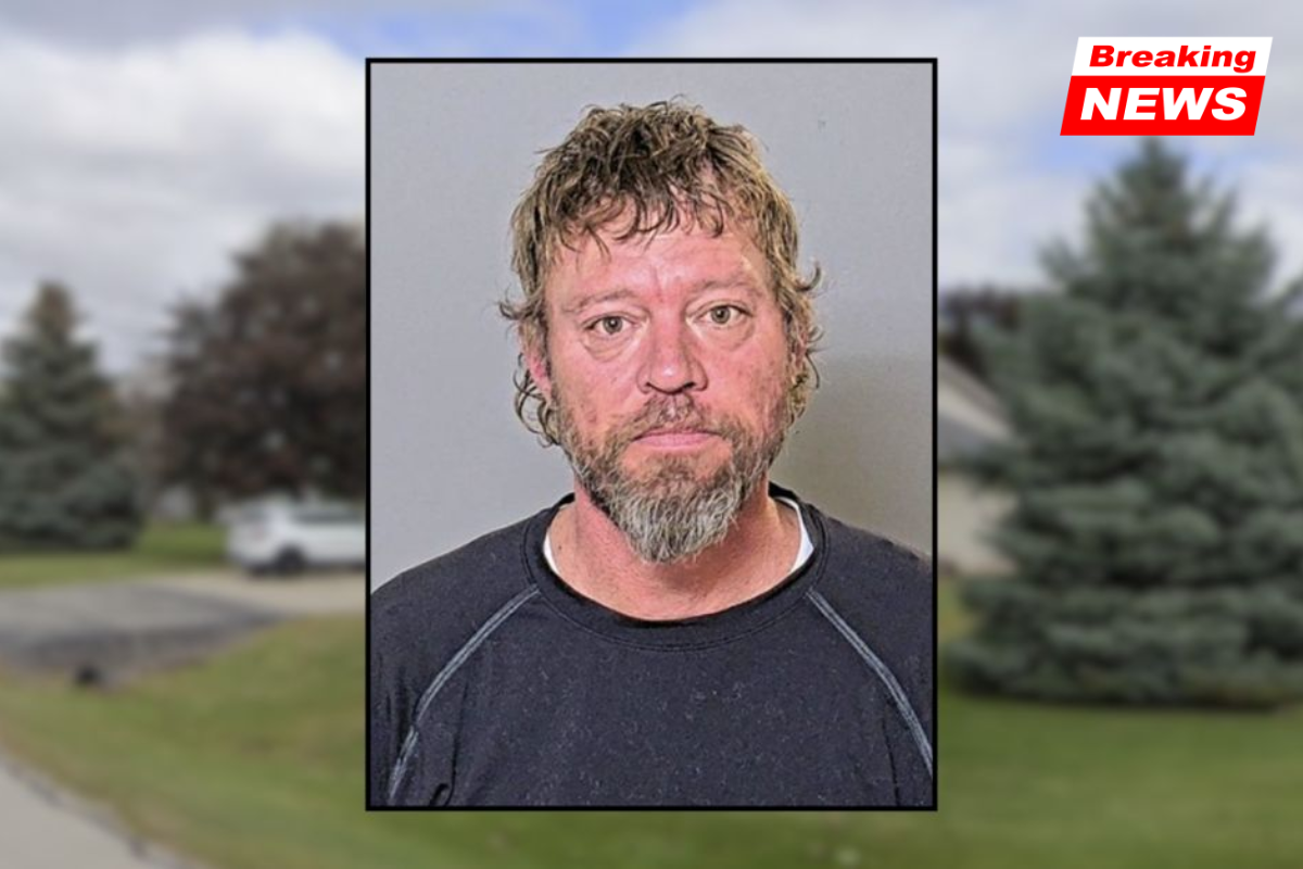 A man set fire to his wife's house with her inside after she kicked him out and filed for divorce, according to police