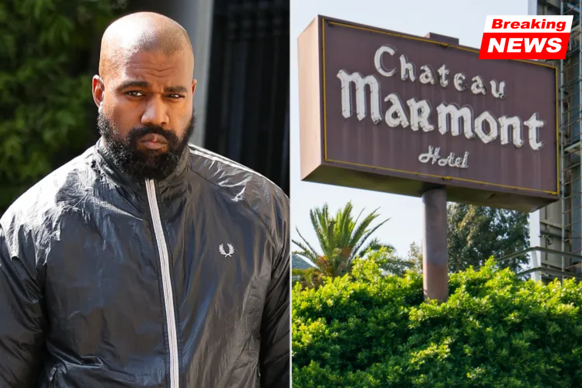 Kanye West is accused of knocking out a man at the famous Chateau Marmont with a single punch, according to a lawsuit