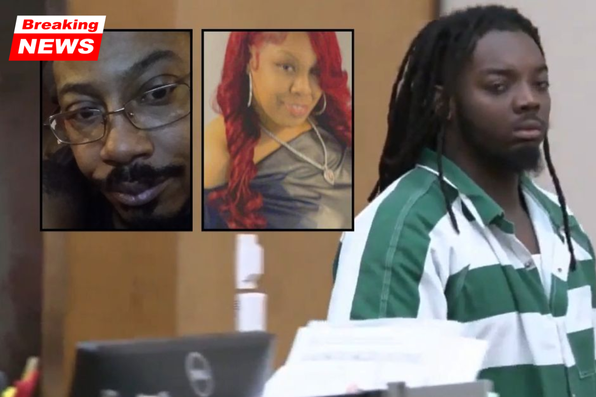 A woman goes out to the porch to smoke and is shot, along with another guy, after a fight at a performance she had nothing to do with