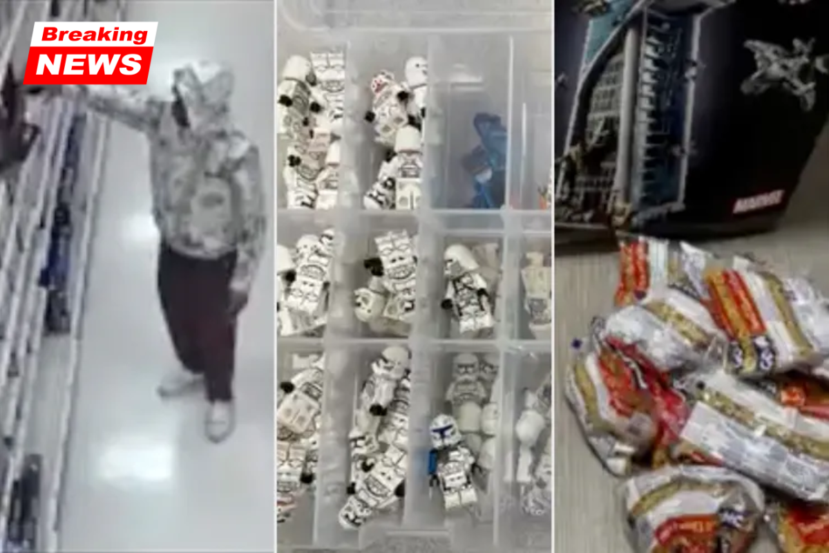 A man was arrested for grand theft after he allegedly Replacing Legos with Pasta Before Returning Them for Refunds