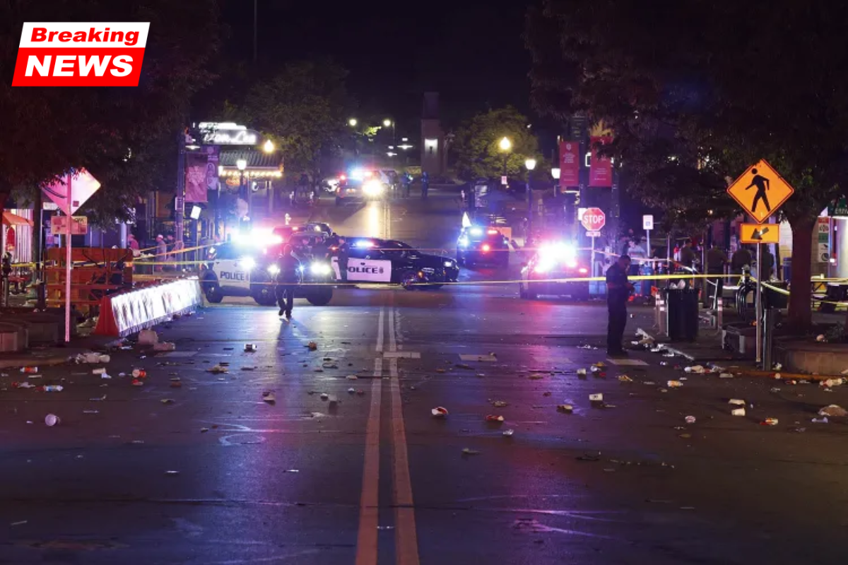 At least nine people were injured in a mass shooting near Indiana University following the 'Little 500' collegiate bike race