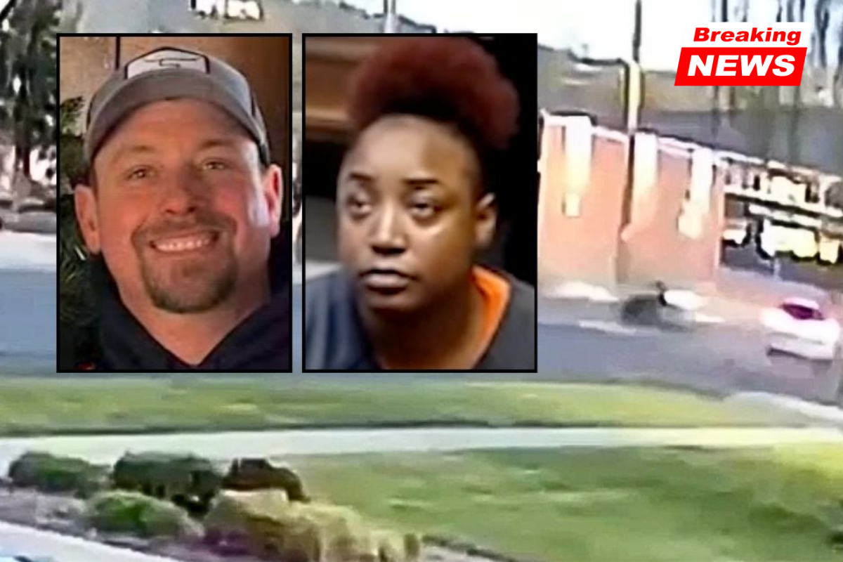 Drunk woman obliterates father on motorcycle trip with son, who watched him die after bike 'exploded' and sent him flying into the air: Police