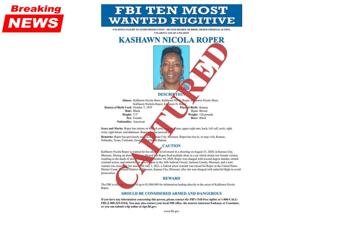 Hours after tips came in from Florida, a woman who had been added to the FBI's Ten Most Wanted list was taken into custody: Patel