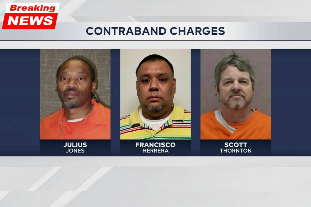 Julius Jones, a former Death Row inmate from Oklahoma, is accused in a prison contraband investigation