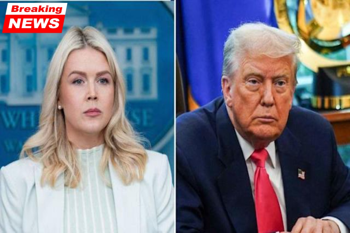 Karoline Leavitt raises eyebrows after admitting she's 'no longer' on Trump's political team, fueling demotion rumors
