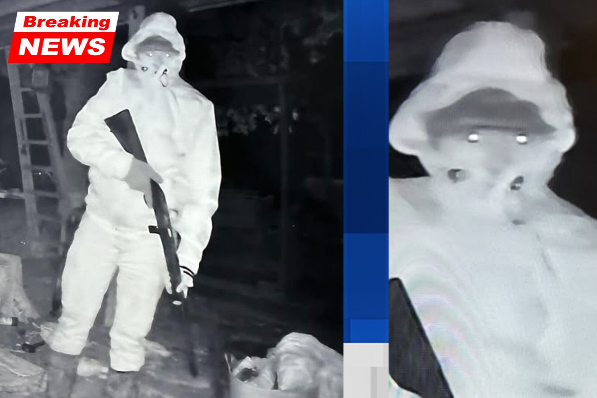 New photos of the suspect in the Love County homicide investigation are released by the police