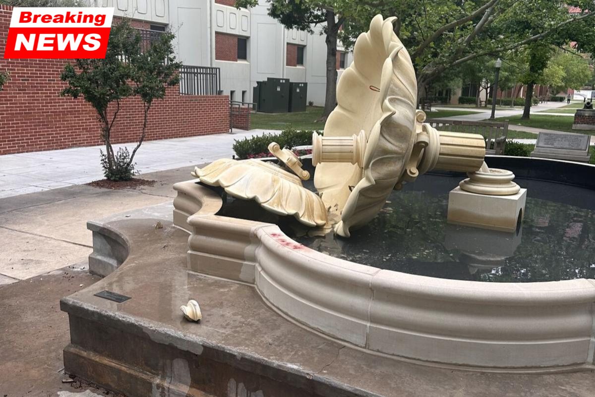 OUPD confirms the ongoing investigation into the destruction of the OU Engineering Quad fountain