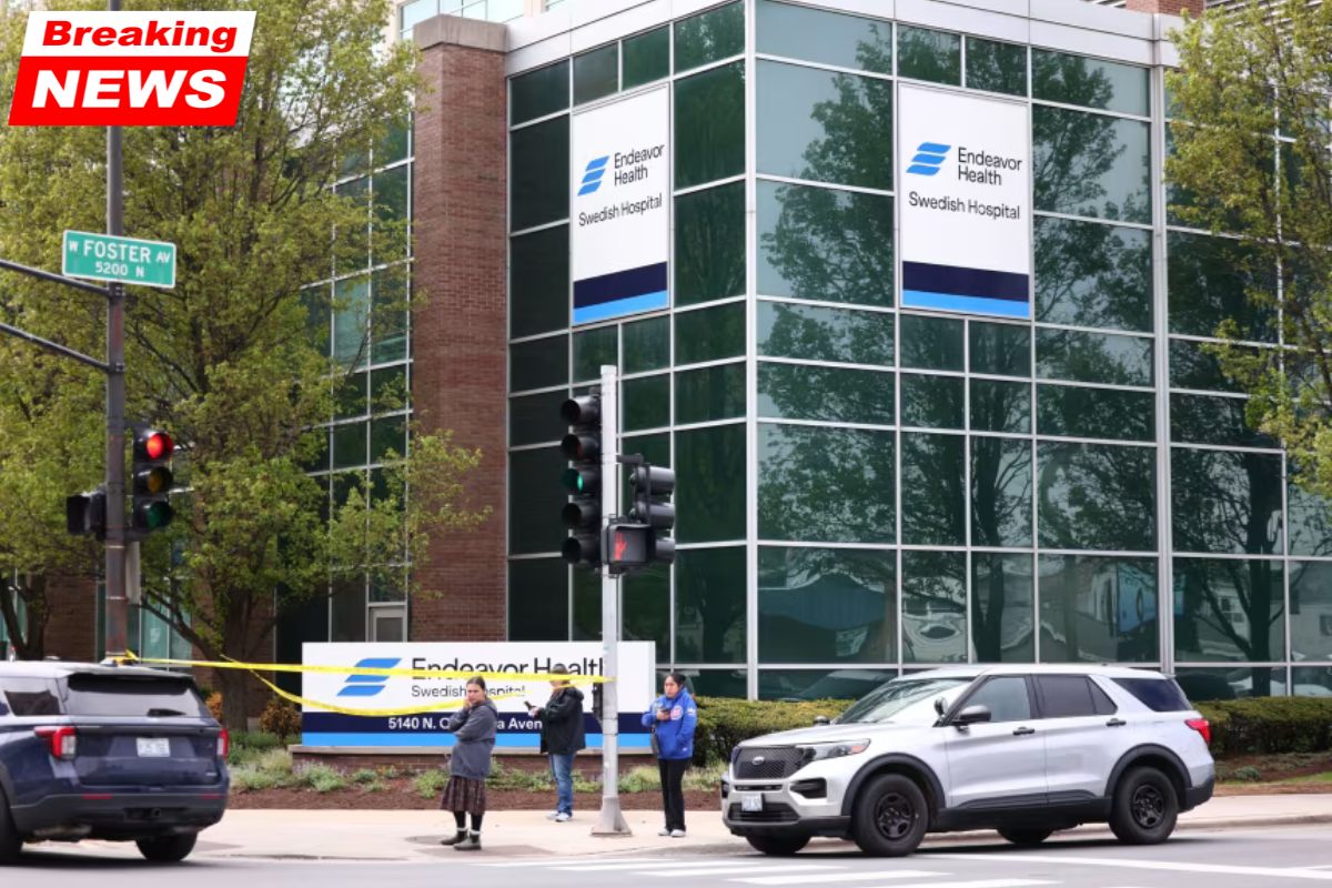 One Chicago police officer was killed and another wounded when a suspect being transported for treatment opened fire at a hospital, according to officials