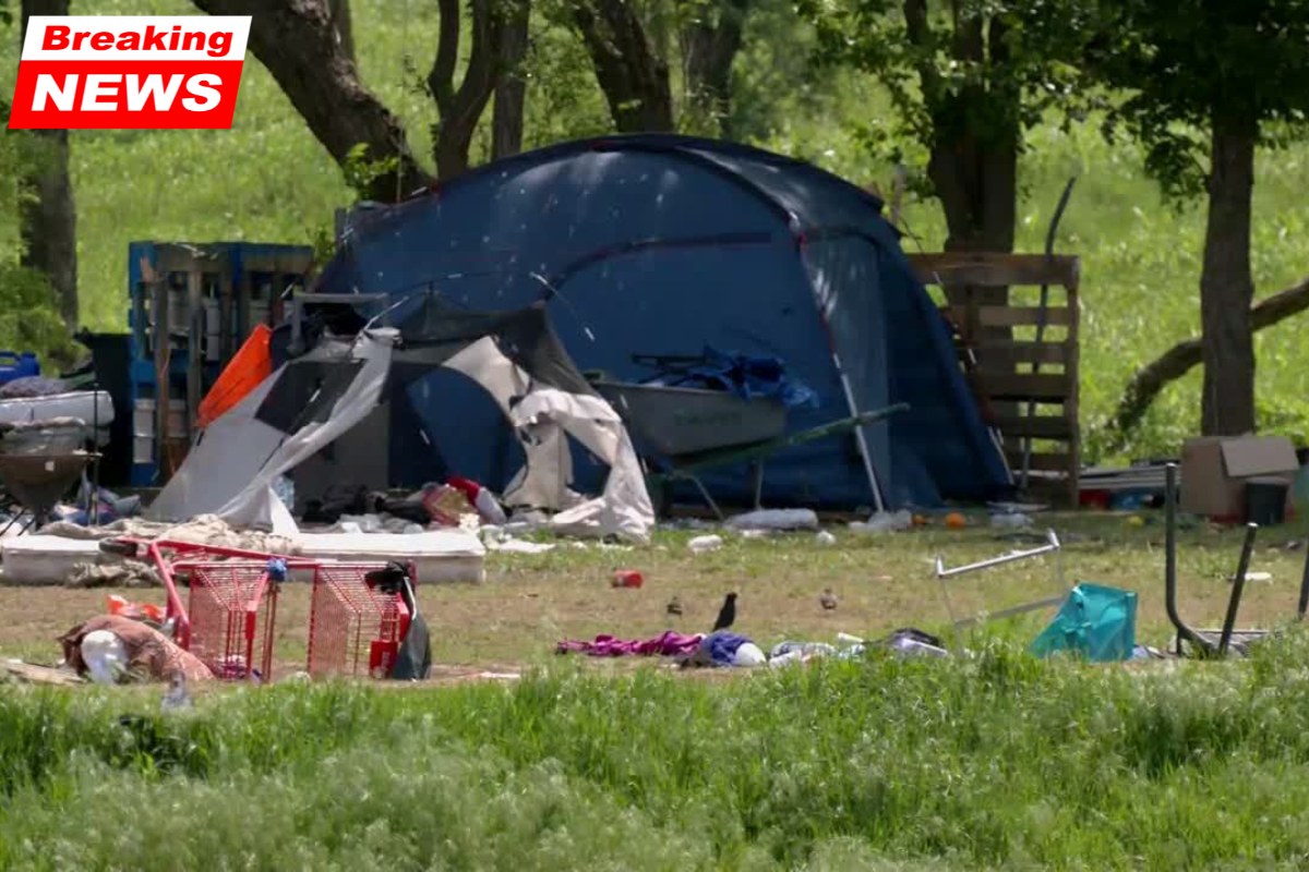 People who are compelled to leave the Norman encampment wonder where they will go next