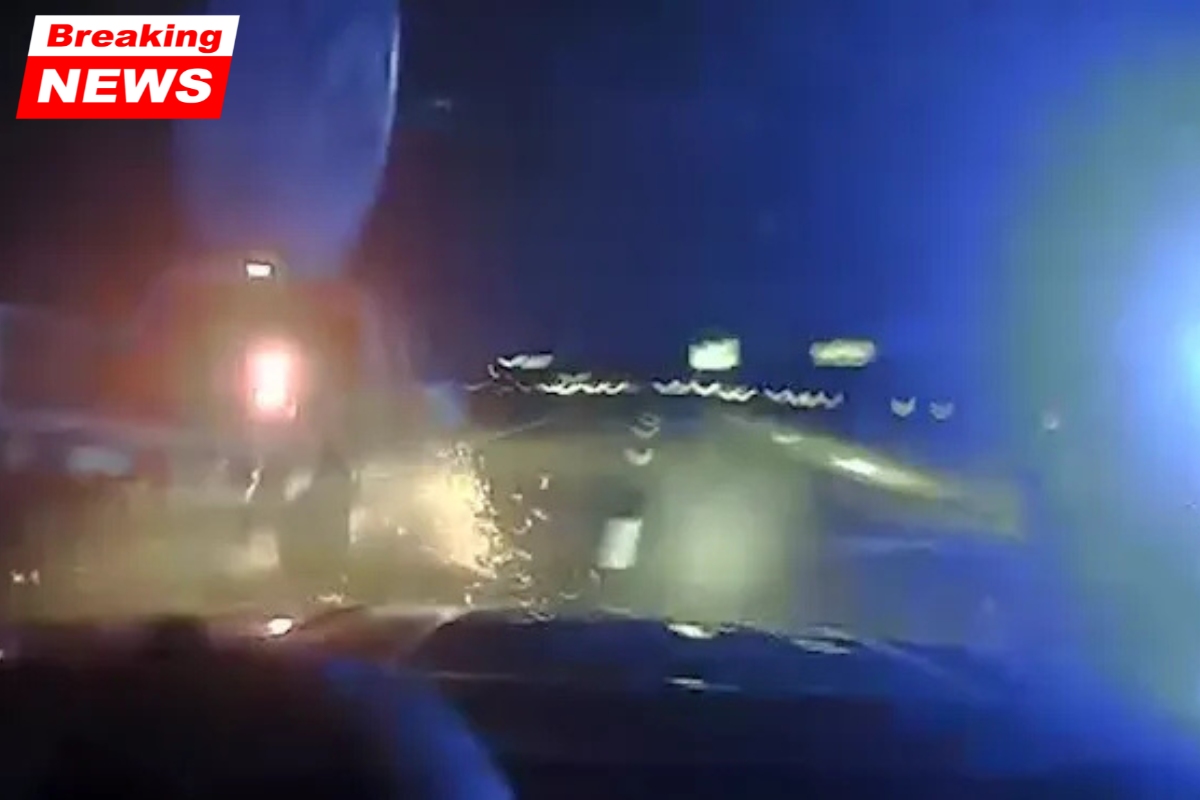 The Oklahoma Highway Patrol posts video of a trooper being hit by a driver who may not have been fit to drive on I-35 due to a neurological condition