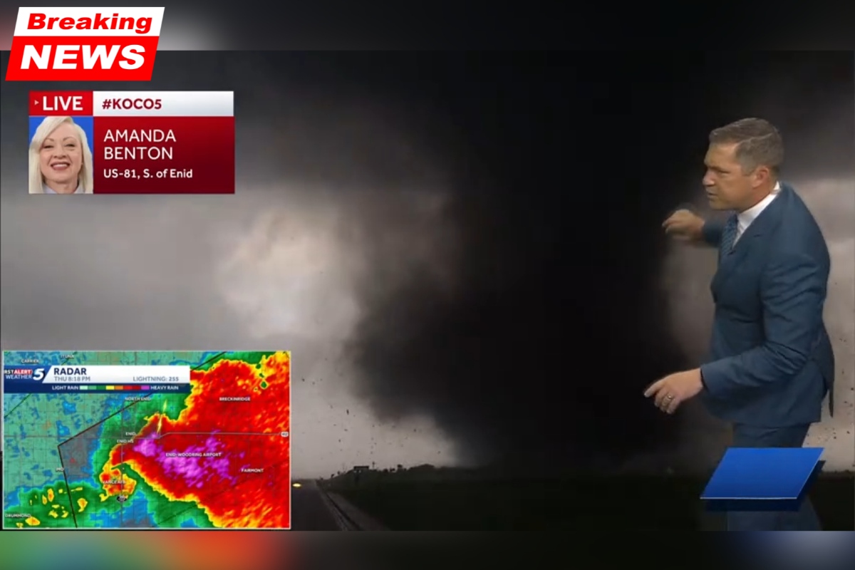 Tornadoes struck Oklahoma, destroying homes and buildings and injuring at least ten people
