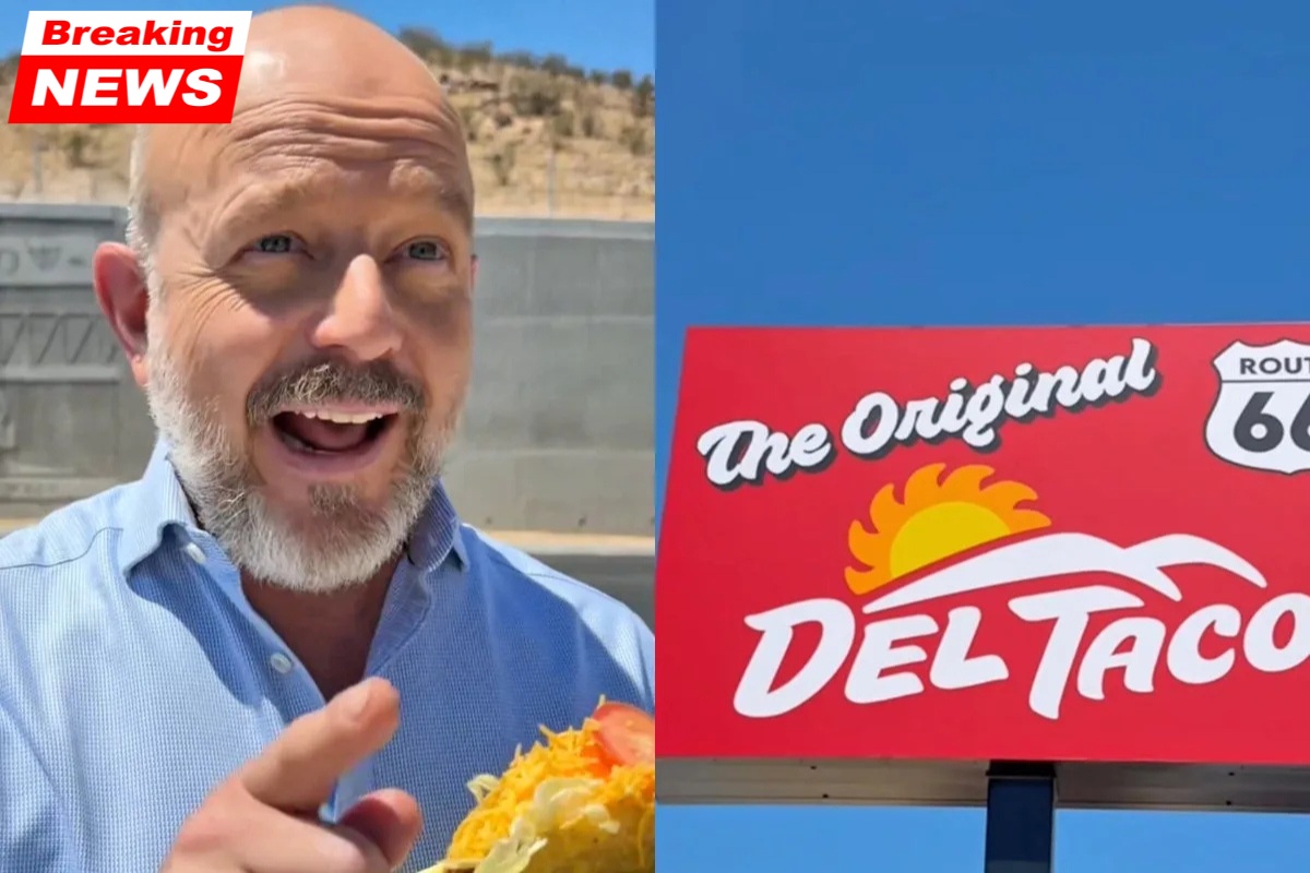 A California governor candidate was discredited for posting about a fast food chain's "street taco" and asking, "Is this guy British?"