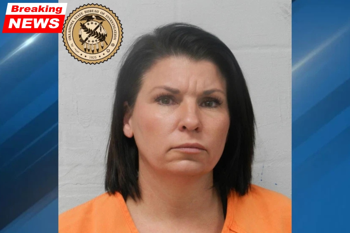 A former office manager in Oklahoma is accused of embezzlement