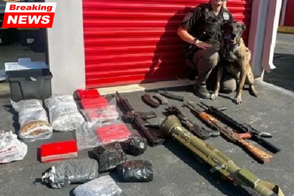 A man from Oklahoma was sentenced for using a rocket launcher and 14 pounds of meth
