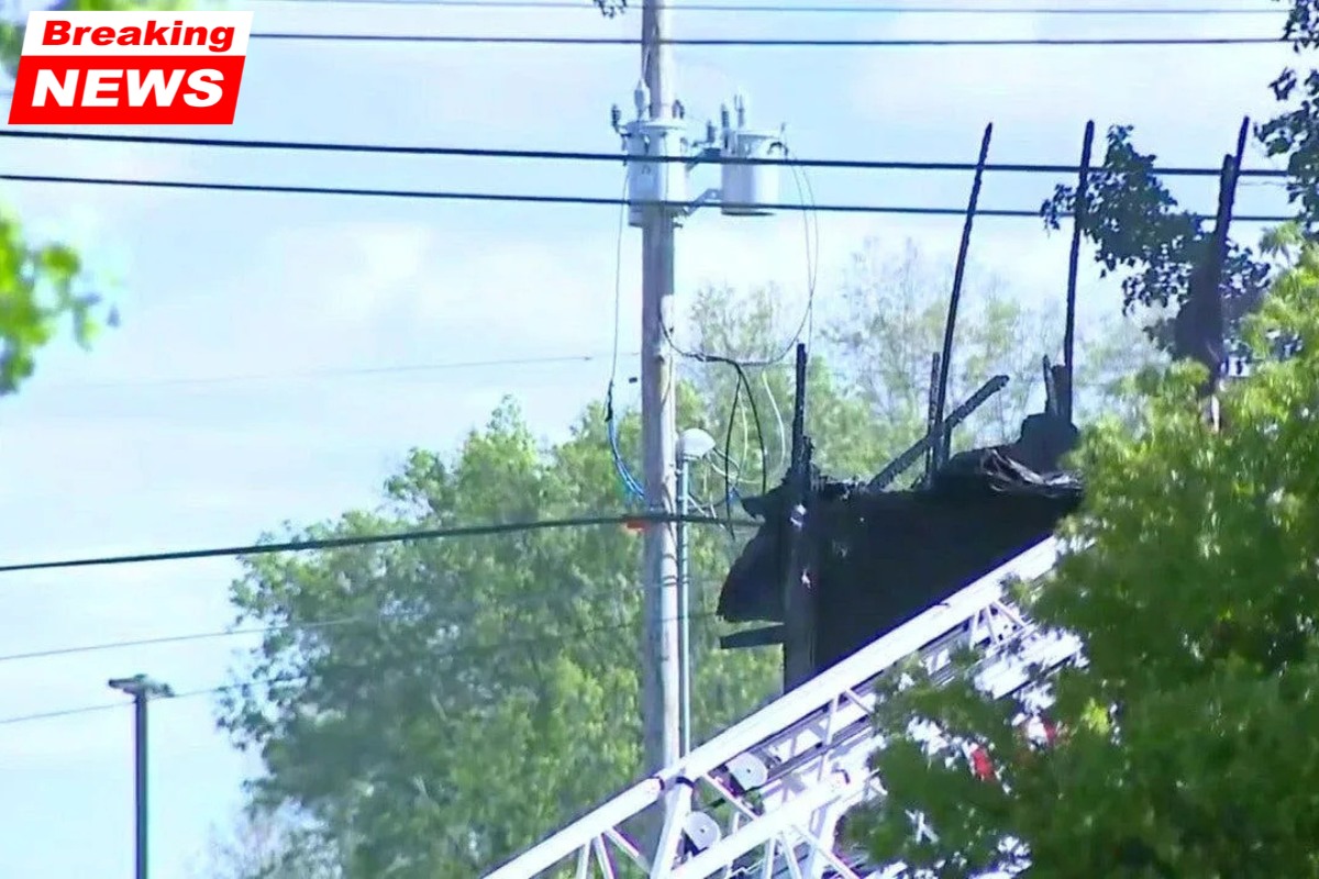 A small plane crashed into an Ohio home, killing two people and igniting a fire in the residential area