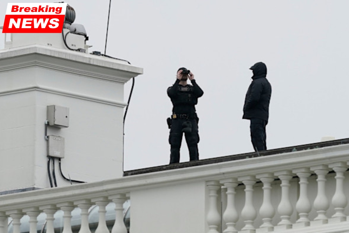 After gunfire near the White House, a suspect was killed and a bystander was injured: Secret Service