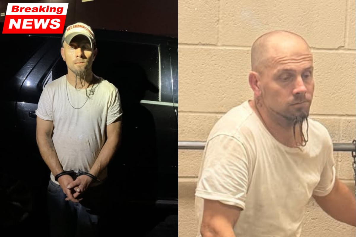 Authorities detain a man on a felony warrant for drug use, domestic abuse, and kidnapping