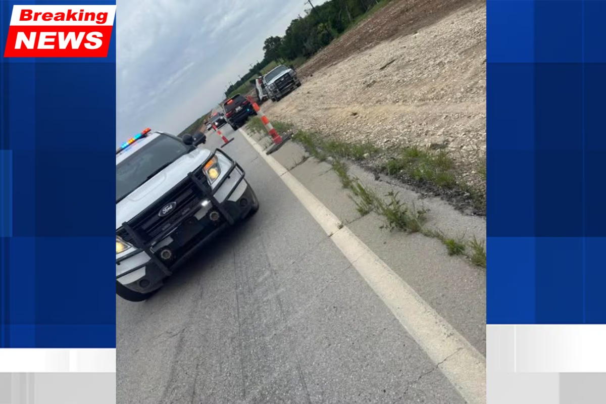 Cement truck rolling over temporarily shuts down SH-48 highway near the Atoka-Johnston County line