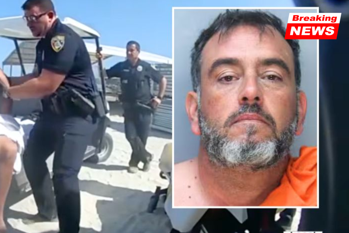 'I'm going to murder you': Man charges beachgoers with drill after being told he can't sit on a chair, police say