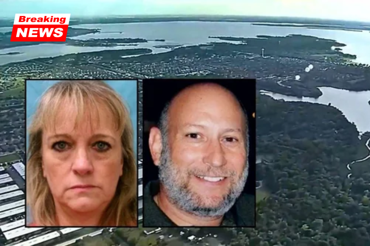 After blasting him, the wife duct-taped sandbags to his legs and dropped him in the lake. Cops claim he flew to Cancun after filing an annulment request with a 38 revolver