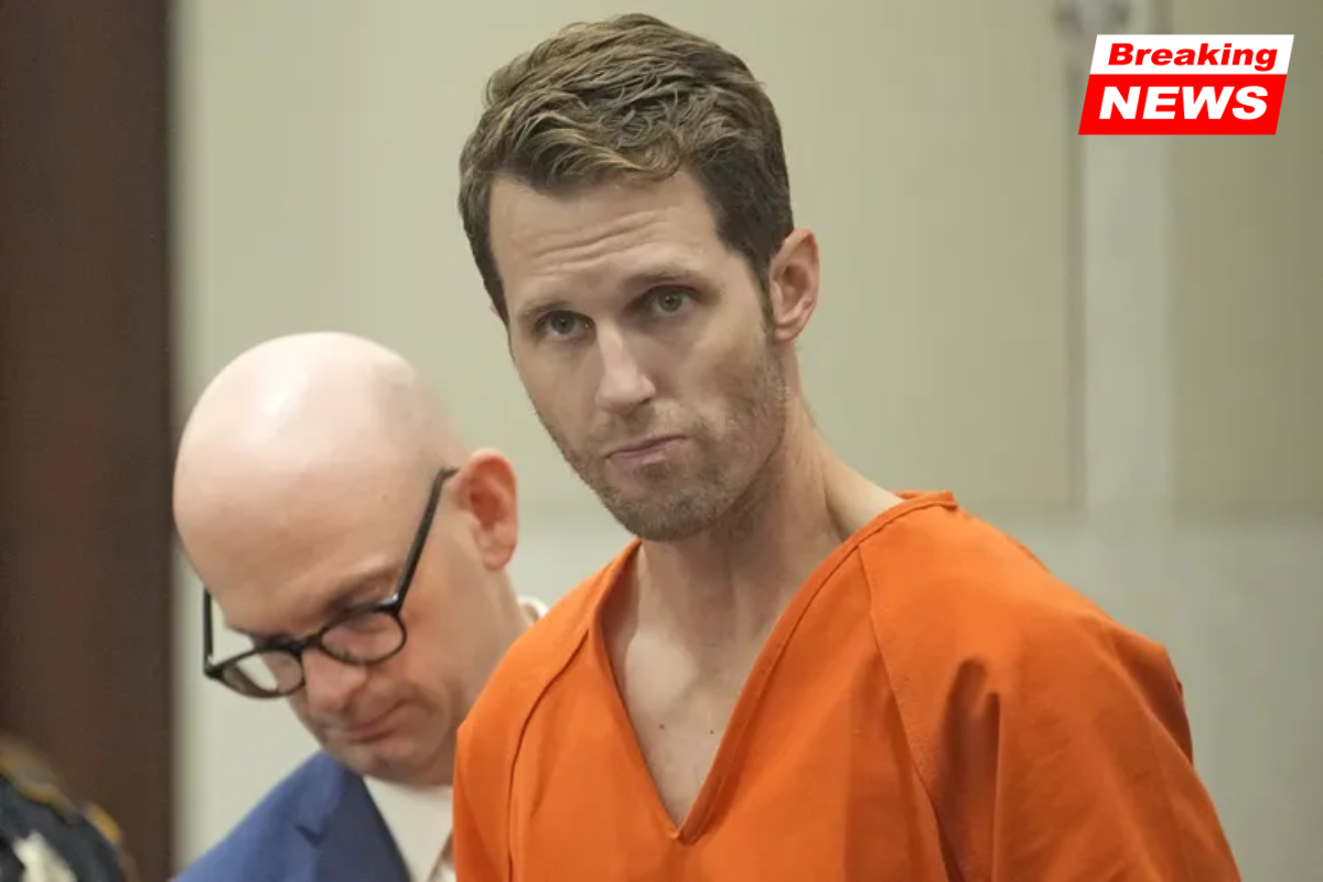 Lee Gilley, accused of strangling his pregnant wife and fleeing, appears in court in Italy and says, "I am innocent."