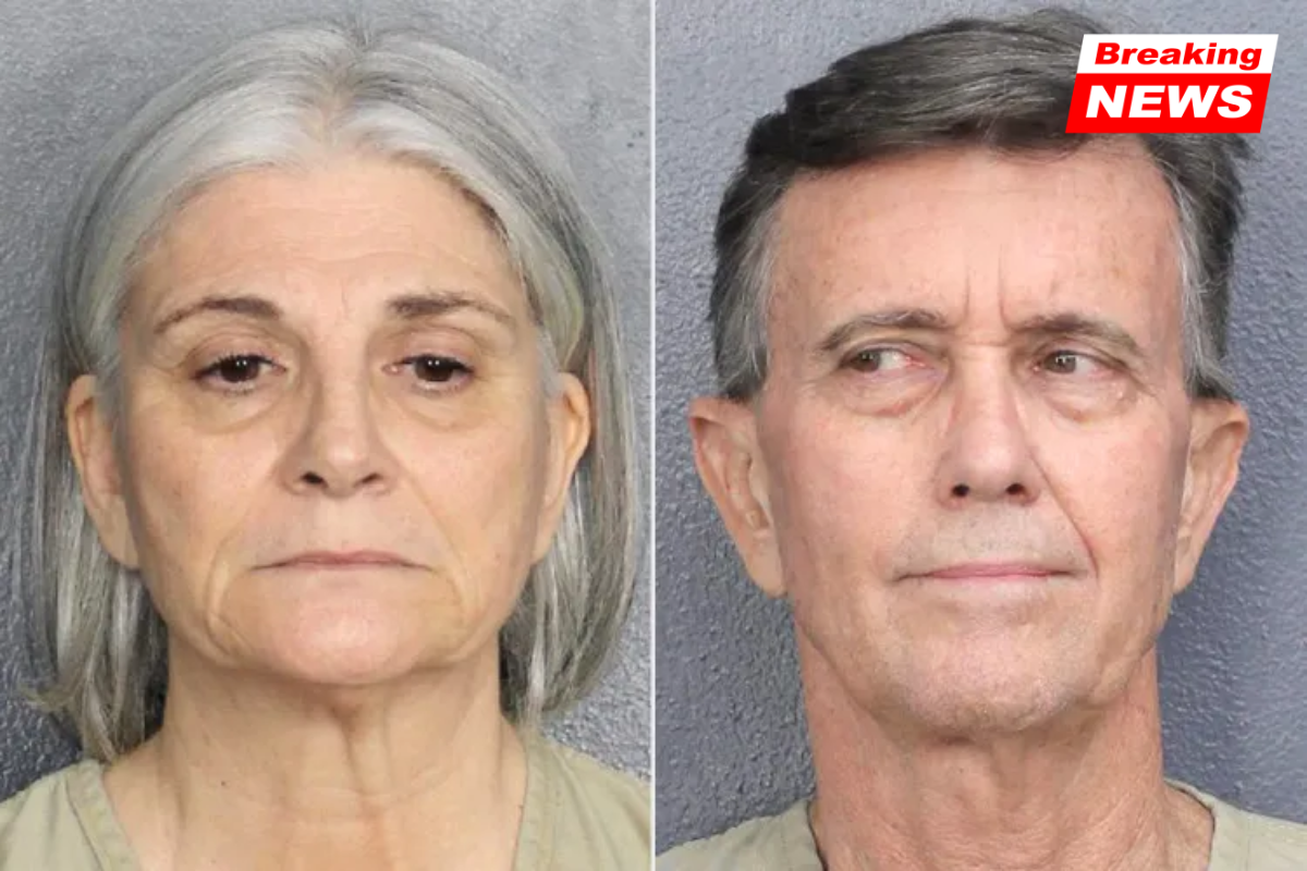 A Florida couple was arrested after allegedly attacking a mother who disciplined her toddler in public