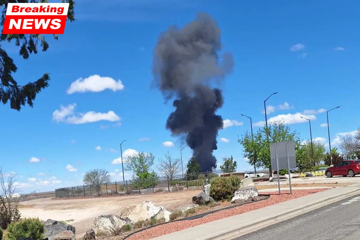 During an air show at an Idaho military base, two Navy jets crash in midair and the crew successfully ejects