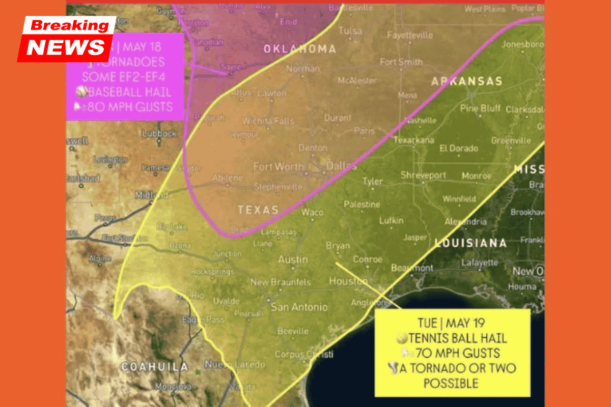 EF2 to EF4 tornadoes