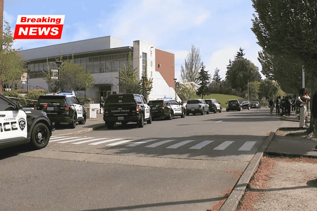 Five people were reportedly stabbed at a high school; the suspect is being held Police