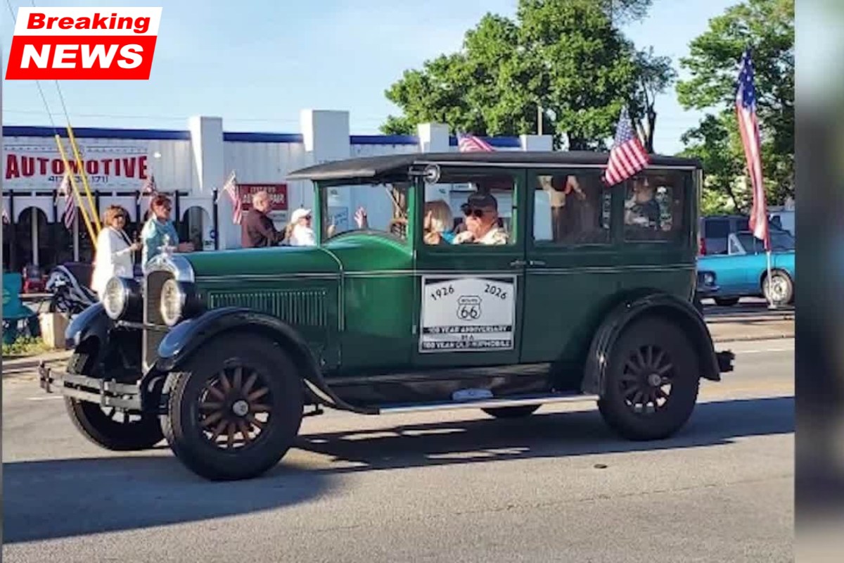 Following setbacks in a 100-year-old car, a Claremore couple continues their journey on Route 66